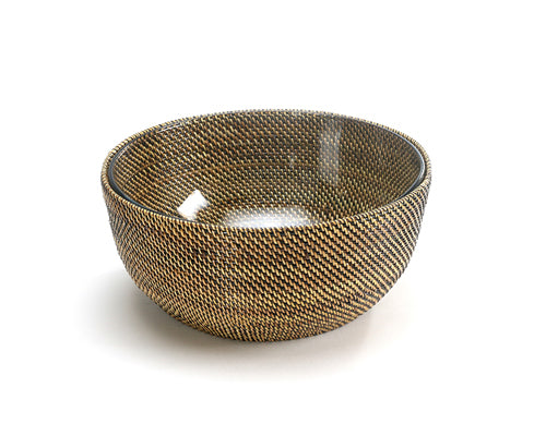 Salad and Serving Bowl with Glass, 4Qt Bowl, 11