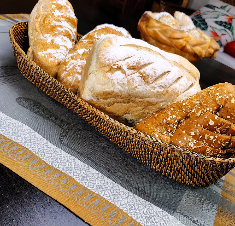 Handwoven oven-to-table baskets