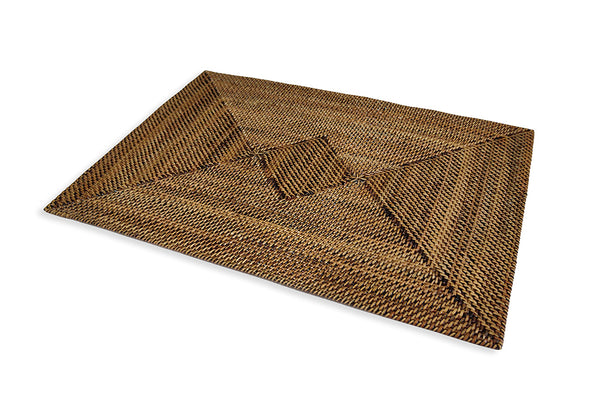 Rectangular Placemat with Diamond Pattern, Set of 4