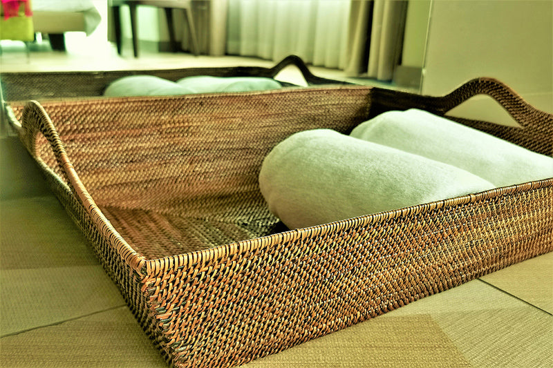 storage basket, tray, large tray