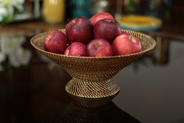 Footed Fruit Basket